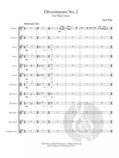 Divertimento No. 2 von Isaac Page 