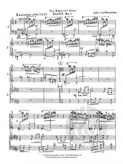 Sketches op. 54a von John La Montaine 