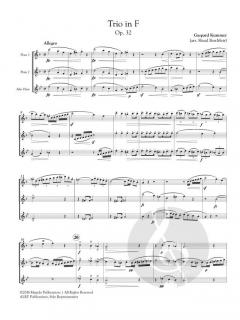 Trio in F op. 32 von Gaspard Kummer 