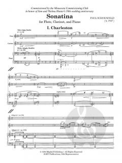 Sonatina von Paul Schoenfeld 