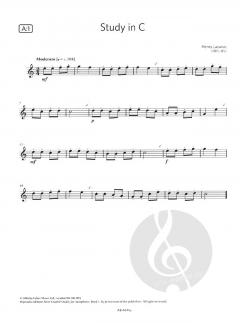 Saxophone Exam Pack 2022-2025 Grade 1 