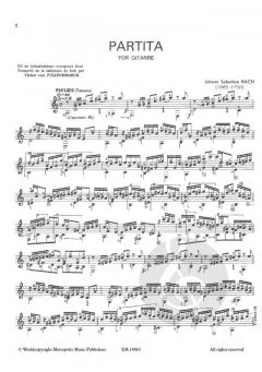 4 Works von Johann Sebastian Bach 