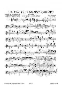 9 Works von John Dowland 