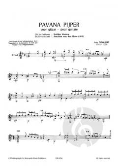 9 Works von John Dowland 