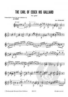 9 Works von John Dowland 