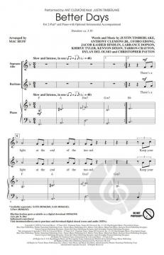Better Days von Justin Timberlake (Download) 
