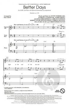 Better Days von Larrance Dopson (Download) 