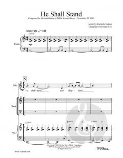 He Shall Stand von Rachelle Nelson (Download) 