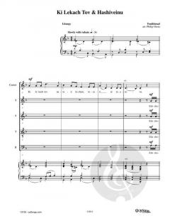 Ki Lekach Tov, Eitz Chayim Hi, Hashivenu von Philip Orem (Download) 