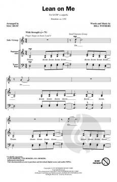 Lean On Me von Bill Withers (Download) 