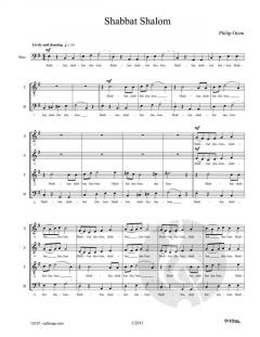 Shabbat Shalom von Philip Orem (Download) 