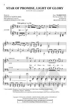 Star Of Promise, Light Of Glory von Joseph M. Martin (Download) 