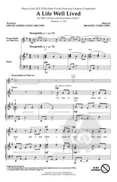 A Life Well Lived von Braeden Ayres/Edgar Albert Guest (Download) 