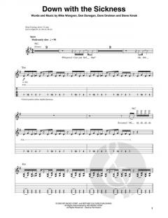 Down With The Sickness von Dan Donegan (Download) 