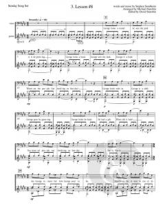 Lesson #8 von Stephen Sondheim (Download) 