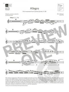 Allegro von Wolfgang Amadeus Mozart (Download) 