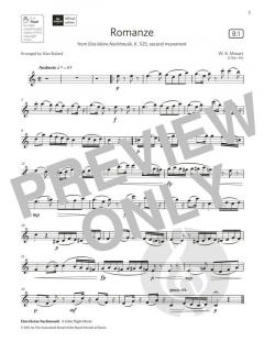 Romanze von Wolfgang Amadeus Mozart (Download) 