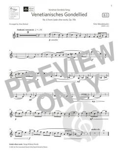 Venetianisches Gondellied von Felix Mendelssohn Bartholdy (Download) 
