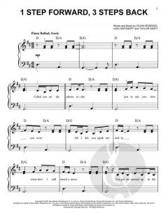 1 step forward, 3 steps back von Taylor Swift (Download) 