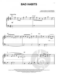 Bad Habits von Ed Sheeran (Download) 