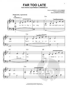 Far Too Late von David Zippel (Download) 