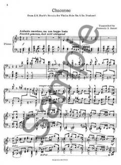 Chaconne In D Minor von Johann Sebastian Bach 