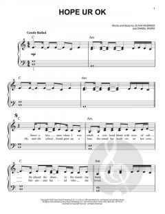 hope ur ok von Olivia Rodrigo (Download) 