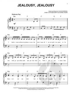 jealousy, jealousy von Olivia Rodrigo (Download) 