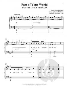 Part Of Your World von Howard Ashman (Download) 