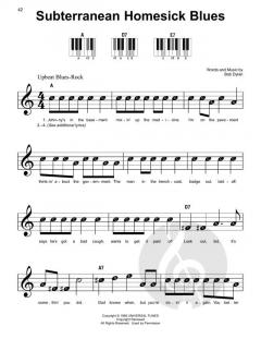 Subterranean Homesick Blues von Bob Dylan (Download) 