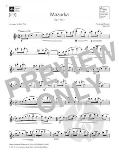 Mazurka, Op. 7 No. 1 von Frédéric Chopin (Download) 