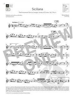 Siciliana von Michel Blavet (Download) 