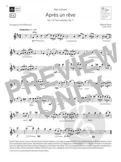 Après un rêve von Gabriel Fauré 