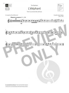 L'éléphant von Camille Saint-Saëns 