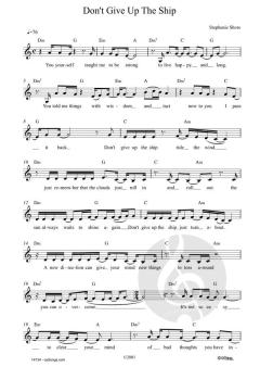 Don't Give Up The Ship von Stephanie Shore (Download) 