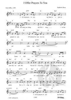 I Offer Prayers To You von Stephanie Shore (Download) 