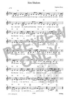 Sim Shalom von Stephanie Shore (Download) 