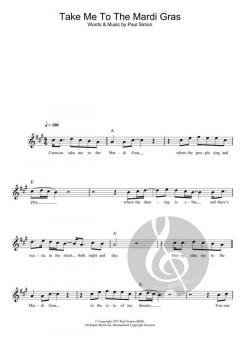 Take Me To The Mardi Gras von Simon & Garfunkel (Download) 