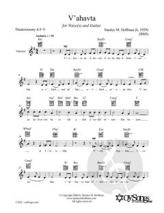 V'ahavta von Stanley F. Hoffman (Download) 