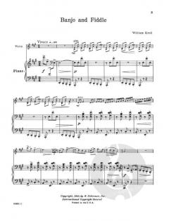 Banjo And Fiddle von William Kroll 