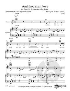 And Thou Shalt Love von Stanley F. Hoffman 