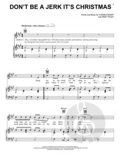 Don't Be A Jerk It's Christmas von Thomas Kenny 