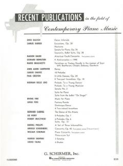 Prelude To A Young Musician For The Piano von Norman Dello Joio 