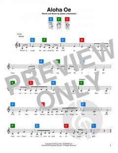Aloha Oe von Queen Liliuokalani (Download) 