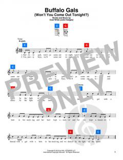 Buffalo Gals von Cool White (John Hodges) (Download) 