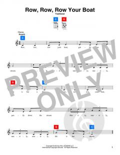 Row, Row, Row Your Boat (Download) 