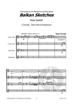 Balkan Sketches von Roger Derongé 