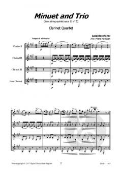 Minuet and Trio von Luigi Boccherini 