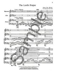 The Lord's Prayer von Albert Hay Malotte 