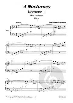 4 Nocturnes von Ingrid Beerda-Huetten 